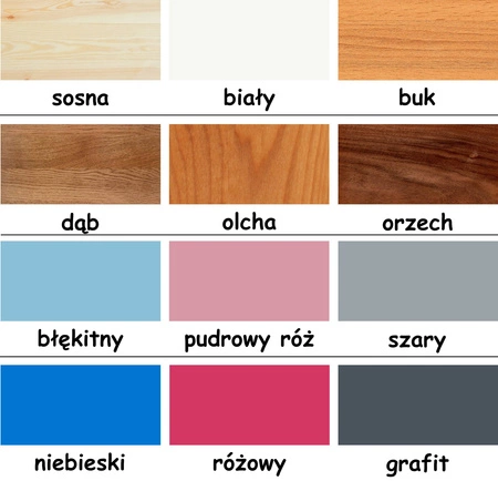 Łóżko piętrowe Olaf 3 osobowe 90x190 idealne do pokoju dziecka zapewnia wygodne miejsce do spania nie zajmując dużej powierzchni