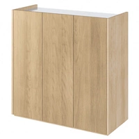 dąb scandi / biały