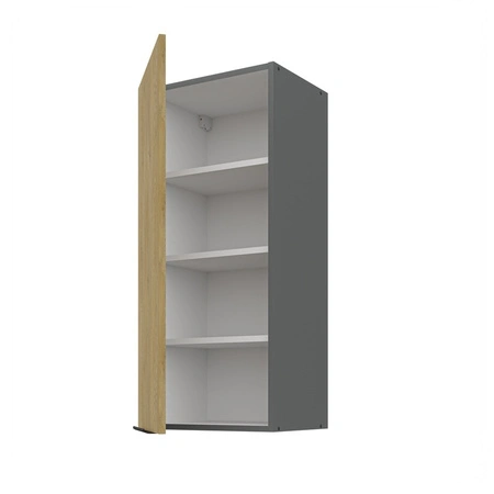 Szafka kuchenna wisząca Corsico 40 G-90 1F metalowy uchwyt krawędziowy szafka odporna na działanie wilgoci i uszkodzenia