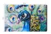 Obraz na płótnie kolorowy paw 100x70 cm ponadczasowa ozdoba każdego wnętrza obraz w wyrazistej kolorystyce wysoka jakość wykonania