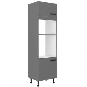 Słupek kuchenny Verdi 60 DPM-215 2F szafka do zabudowy mikrofali i piekarnika odporna na parę wodną wysoką temperaturę i rozlane ciecze