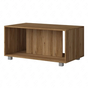 Stolik kawowy Maximus 100 cm dąb catania nowoczesny design mebla obrzeża stolika wykończone specjalną okleiną ABS