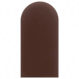 Panel tapicerowany Wally 30x100 cm brązowy stylowy panel ścienny płotek welurowa tkanina modne wykończenie każdej aranżacji