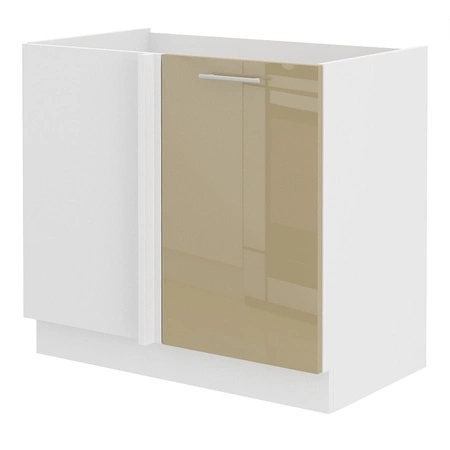 Szafka kuchenna narożna dostawiana Nalo 105 ND 1F BB lewa szafka odporna na parę wodną rozlaną ciecz i wysoką temperaturę