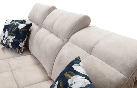 Narożnik z funkcją spania Buffalo X grafitowy lewostronny funkcjonalny i komfortowy narożnik do pokoju z pojemnikami na pościel