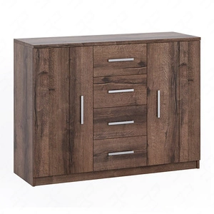 Komoda z szufladami Rico 120 cm dąb monastery funkcjonalny mebel w ponadczasowym designie idealna komoda do sypialni lub salonu