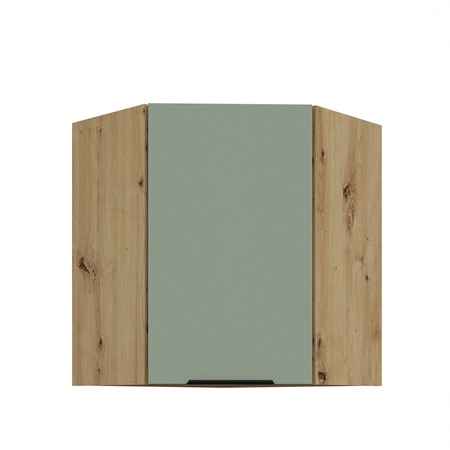 Szafka kuchenna narożna wisząca Treviso Ar 60x60 GN-72 1F odporna na uszkodzenia wykończenie frontów w technologii anti fingerprint