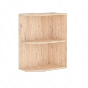 Szafka kuchenna zakończenie z półkami 30 D ZAK BB dąb bordeaux szafka odporna na parę wodną wysoką temperaturę i rozlaną ciecz