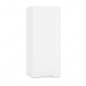 Szafka kuchenna wisząca Zova W30 biała szafka do kuchni odporna na działanie wilgoci i uszkodzenia stylowy frezowany uchwyt