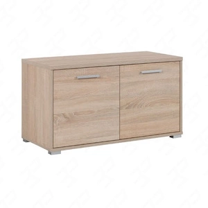 Szafka na buty Hit dąb sonoma jasny funkcjonalna oraz praktyczna szafka do przedpokoju