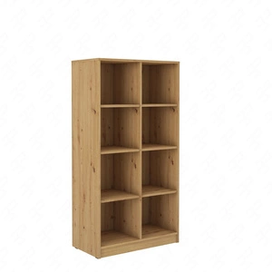 Regał niski Makana dąb artisan funkcjonalny mebel do biura gabinetu lub pokoju młodzieżowego