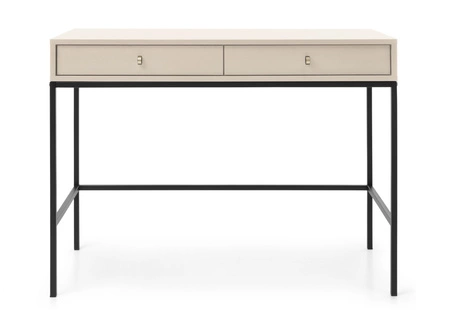 Konsola Mono beżowa z szufladami stylowy oraz funkcjonalny mebel do przedpokoju salonu czy biura
