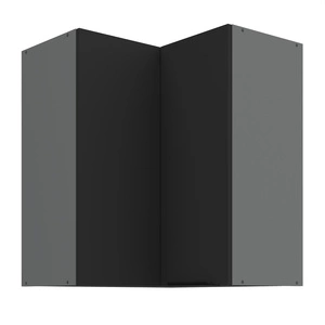 Szafka kuchenna narożna wisząca Alatri Ant 60x60 GN-72 2F odporna na uszkodzenia wykończenie frontów w technologii anti fingerprint