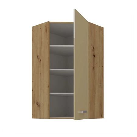 Szafka kuchenna narożna wisząca Arton 60x60 GN-108 1F szafka odporna na parę wodną wysoką temperaturę i rozlaną ciecz