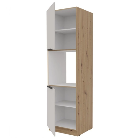 Słupek kuchenny Soela 60 DP-210 2F szafka do zabudowy piekarnika metalowe uchwyty szafka odporna na działanie wilgoci i uszkodzenia