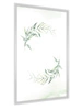 Plakat akwarelowe listki 70x100 plakat w ramie precyzyjny wydruk ze stylową grafiką doskonała dekoracja do salonu lub sypialni