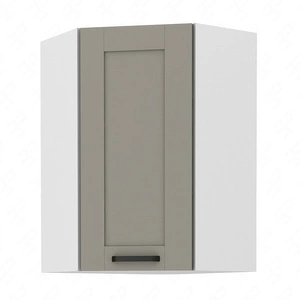 Szafka kuchenna narożna wisząca Ponza 60x60 GN-90 1F szafka odporna na parę wodną wysoką temperaturę i rozlaną ciecz