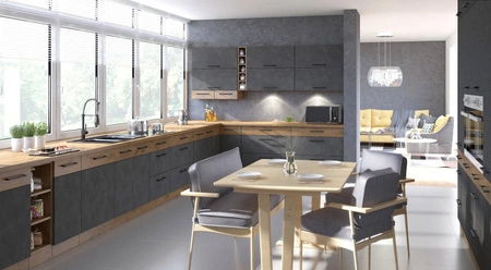 Szafka kuchenna okapowa Valico 50 GU-36 1F szafka odporna na parę wodną wysoką temperaturę i rozlaną ciecz