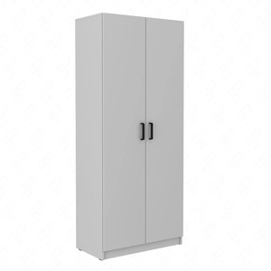 Szafa Makana 80 cm jasny szary funkcjonalny mebel do pokoju młodzieżowego lub biura