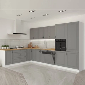 Zestaw mebli kuchennych narożny Tilos 210x350 cm idealny do wnętrz w stylu skandynawskim klasycznym i nowoczesnym