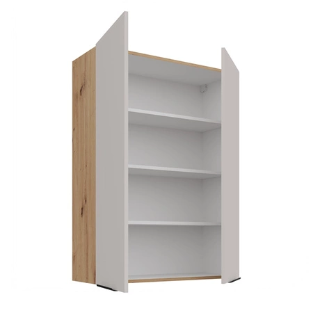 Szafka kuchenna wisząca Soela 80 G-108 2F metalowe uchwyty krawędziowe szafka odporna na działanie wilgoci i uszkodzenia