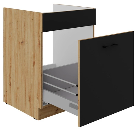 Szafka kuchenna pod zlewozmywak z szufladą Monza 60 ZL 1S BB szafka odporna na parę wodną wysoką temperaturę i rozlaną ciecz