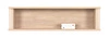 Półka wisząca Finezja 120 cm dąb sonoma nowoczesny design mebla wysoka jakość obrzeża półki wiszącej wykończone specjalną okleiną