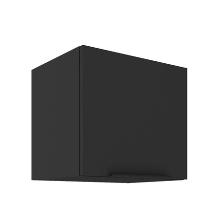 Szafka kuchenna wisząca Black 40 GU-36 1F metalowy uchwyt krawędziowy szafka odporna na działanie wilgoci i uszkodzenia