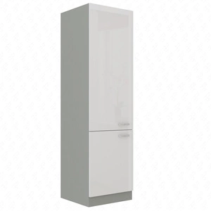 Słupek kuchenny do zabudowy lodówki Bianka 60 LO-210 szafka kuchenna odporna na zewnętrzne czynniki jak para wodna wysoka temperatura i rozlane ciecze