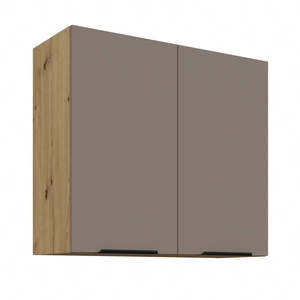 Szafka kuchenna wisząca Fiuggi Ar 80 G-72 2F szafka kuchenna odporna na uszkodzenia wykończenie frontów w technologii anti fingerprint