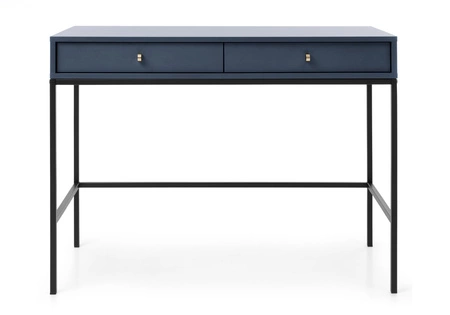 Konsola Mono granatowa z szufladami stylowy oraz funkcjonalny mebel do przedpokoju salonu czy biura