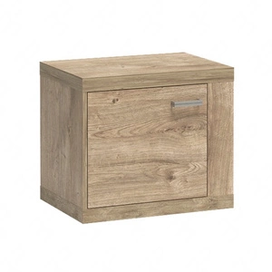 Szafka nocna Natural dąb ribbeck prosty i minimalistyczny design doskonała szafka do sypialni w stylu boho skandynawskim i klasycznym