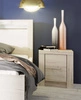 Szafka nocna Indiana kraft biały to funkcjonalny mebel w ponadczasowym designie idealna szafka nocna do sypialni