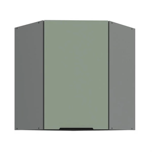 Szafka kuchenna narożna wisząca Treviso Ant 60x60 GN-72 1F odporna na uszkodzenia wykończenie frontów w technologii anti fingerprint