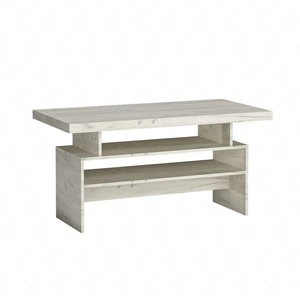 Stolik kawowy Indiana 120 cm kraft biały wytrzymały odporny blat idealny stolik do każdej aranżacji