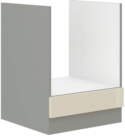 Zestaw mebli kuchennych narożny Karmen 260x270 cm fronty w połysku styl szafek dopasuje się do wnętrza każdej kuchni