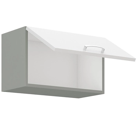 Zestaw mebli kuchennych Bianka 240 cm fronty w połysku niepowtarzalny styl szafek dopasuje się do wnętrza każdej kuchni