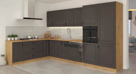 Szafka kuchenna pod zlewozmywak Style 50 ZL 1F BB szafka odporna na parę wodną wysoką temperaturę i rozlaną ciecz