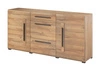 Komoda z szufladami Tulsa 180 cm dąb grandson funkcjonalna idealna do wnętrz w stylu nowoczesnym klasycznym i skandynawskim