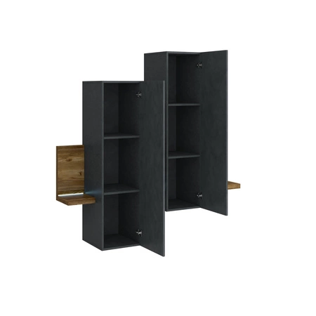 Witryna wisząca Bota appenzeller / matera asymetryczna bryła w stylu nowoczesnym odporna na uszkodzenia bardzo funkcjonalna