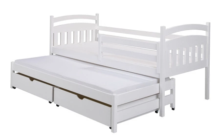 Łóżko parterowe Kubuś 2 osobowe 90x190 cm