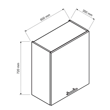 Zestaw mebli kuchennych Zova 240 cm biały / jasny szary meble do kuchni odporne na wilgoć parę wodną i uszkodzenia frezowane uchwyty