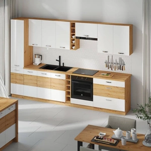 Zestaw mebli kuchennych Alpine 315 cm szafki doskonale prezentują się we wnętrzach klasycznych i nowoczesnych