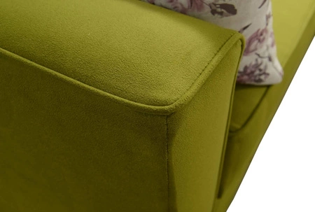 Narożnik z funkcją spania Topeka czarny prawostronny stylowy i nowoczesny design wpisujący się w każdą aranżację