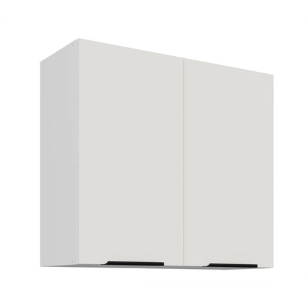 Szafka kuchenna wisząca Corato Wh 80 G-72 2F szafka kuchenna odporna na uszkodzenia wykończenie frontów w technologii anti fingerprint