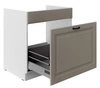 Szafka kuchenna pod zlewozmywak z szufladą Kastos 80 ZL 1S BB szafka odporna na parę wodną wysoką temperaturę i rozlaną ciecz