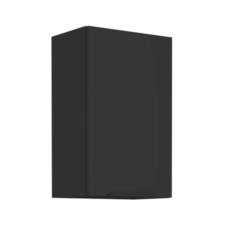 Szafka kuchenna wisząca Black 45 G-72 1F metalowy uchwyt krawędziowy szafka odporna na działanie wilgoci i uszkodzenia