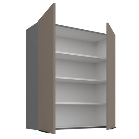 Szafka kuchenna wisząca Fiuggi Ant 80 G-90 2F szafka kuchenna odporna na uszkodzenia wykończenie frontów w technologii anti fingerprint