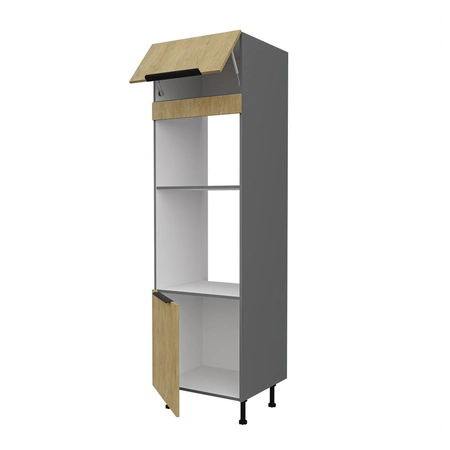 Słupek kuchenny Corsico 60 DPM-215 2F szafka do zabudowy mikrofali i piekarnika odporna na parę wodną i wysoką temperaturę