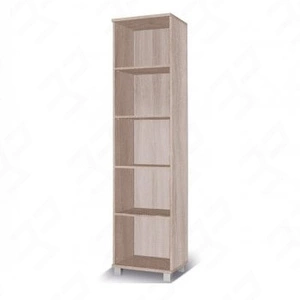 Regał Maximus 50 cm dąb sonoma jasny nowoczesny design mebla wysoka jakość wykonania obrzeża regału wykończone specjalną okleiną